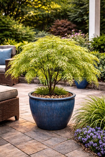 Acer pseudosieboldianum Ice Dragon